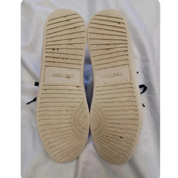 Tretorn Tartan Green Plaid Lace Up Sneakers Size 10 - Picture 8 of 11